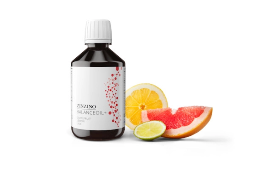 Zinzino Balance Oil+, 300ml - Orange Lemon  Mint Flavour